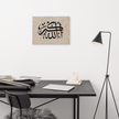 Black AllahuAkbar Marble Background Canvas – Islamic calligraphy canvas | Nurul Khatt