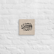 Black AllahuAkbar Marble Background Canvas – Islamic calligraphy canvas | Nurul Khatt