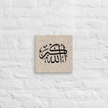 Black AllahuAkbar Marble Background Canvas – Islamic calligraphy canvas | Nurul Khatt
