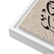 Framed AllahuAkbar Canvas – Islamic calligraphy canvas | Nurul Khatt