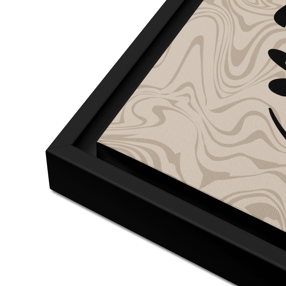 Framed AllahuAkbar Canvas – Islamic calligraphy canvas | Nurul Khatt