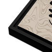 Framed AllahuAkbar Canvas – Islamic calligraphy canvas | Nurul Khatt