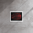 Framed canvas – Islamic calligraphy canvas | Nurul Khatt