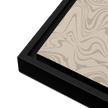 MashaAllah Framed Canvas Marble Background – Islamic calligraphy canvas | Nurul Khatt