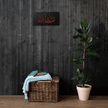 Red Masha'Allah Canvas – Islamic calligraphy canvas | Nurul Khatt